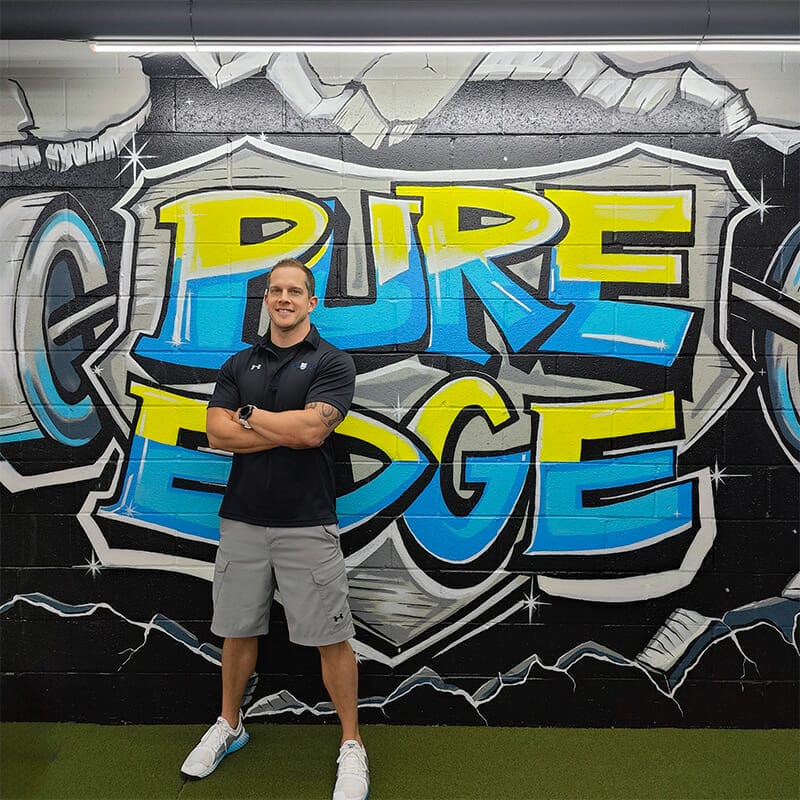 Justin Shal owner of Pure Edge Performance Training